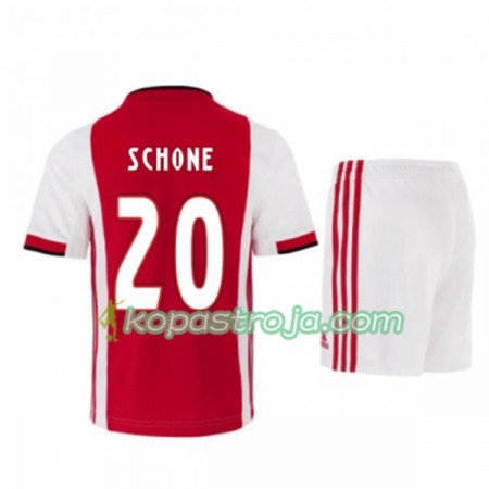 Billiga Fotbollströjor AFC Ajax Lasse Schöne 20 Barn Hemma tröja 2019/20 Kortärmad
